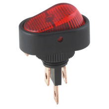 12V 30AMP 30A LED vermelho para serviços pesados ​​desligado / ligado Alternar interruptor oscilante para carro marinho